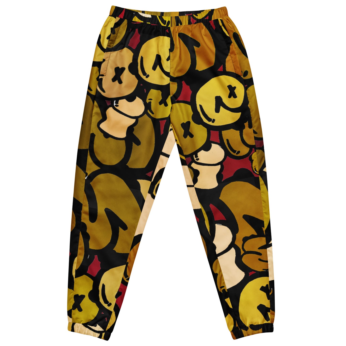 Pantalones deportivos Fusion de color granate