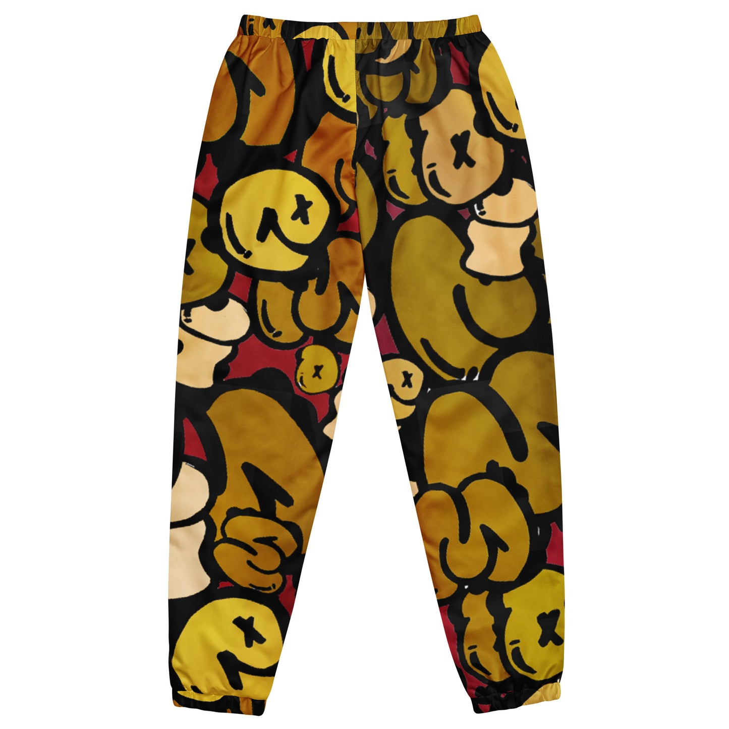 Pantalones deportivos Fusion de color granate