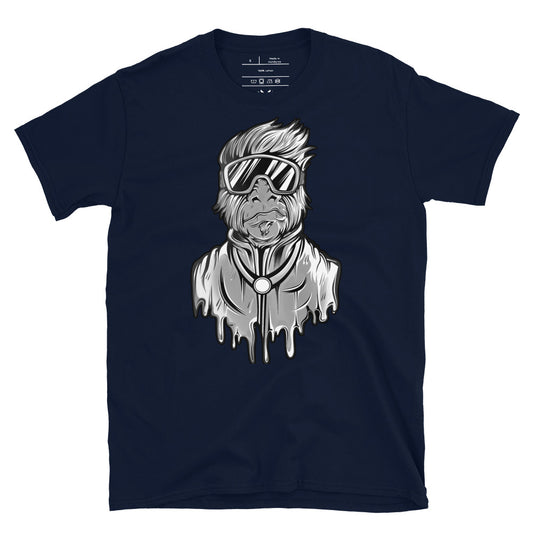 Camiseta gris musgosa
